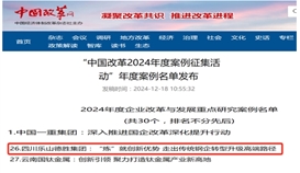 權威發(fā)布丨德勝釩鈦入選“2024年度企業(yè)改革與發(fā)展重點研究案例”名單